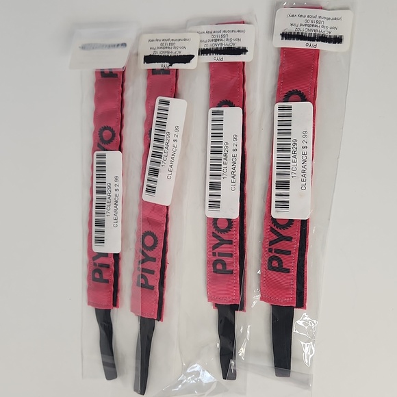 Piyo Hat and 4 pink Non-Slip Headbands - Picture 6 of 6